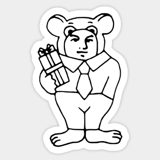 The Super Jeff Sticker